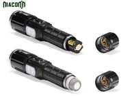 USBの戦術的な導かれた懐中電燈、3つのモードの軍の等級の懐中電燈
