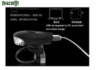 中国 5W 400の内腔のStvzoのバイク ライト、USBの再充電可能なマウンテン バイク ライト 会社