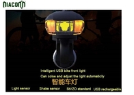 中国 1200mah電池およびスマートな振動センサーが付いているアルミニウムStvzoのバイク ライト 会社